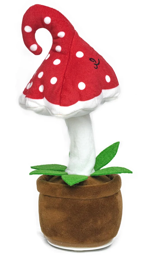 Sliding red mushroom