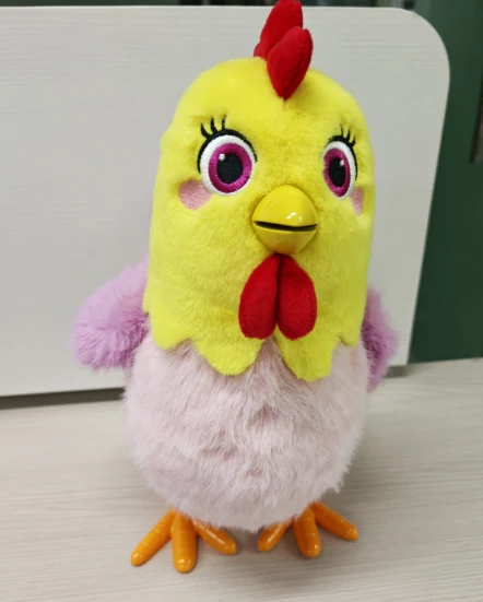 Egg-laying hen — pink