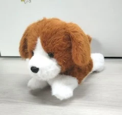 English voice-command puppy — brown