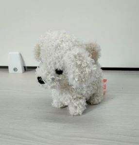 Mini walking puppy — white