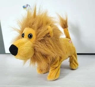 Walking lion — sound-activated version