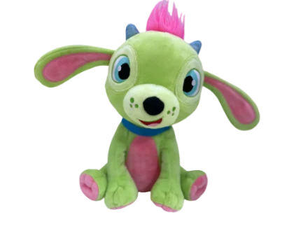 Rocking green puppy