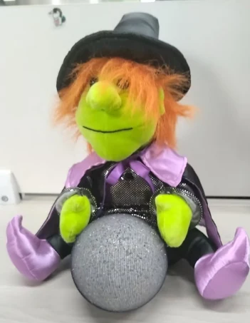Musical light-up witch