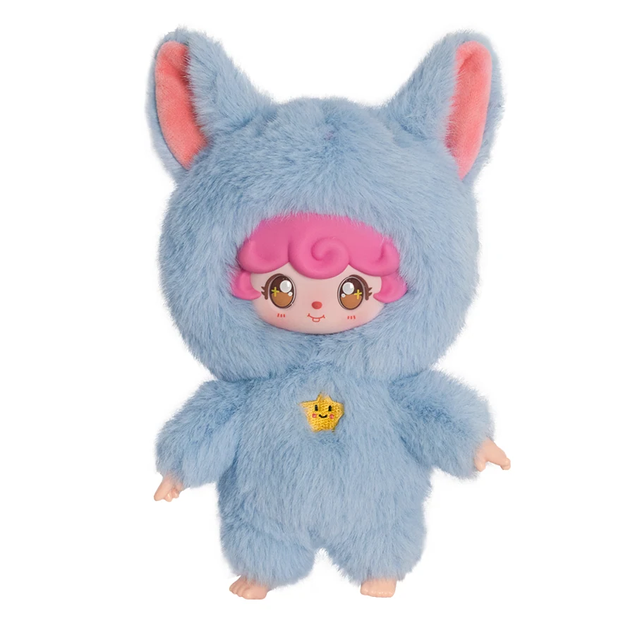 AI character — blue pointed-ear suit