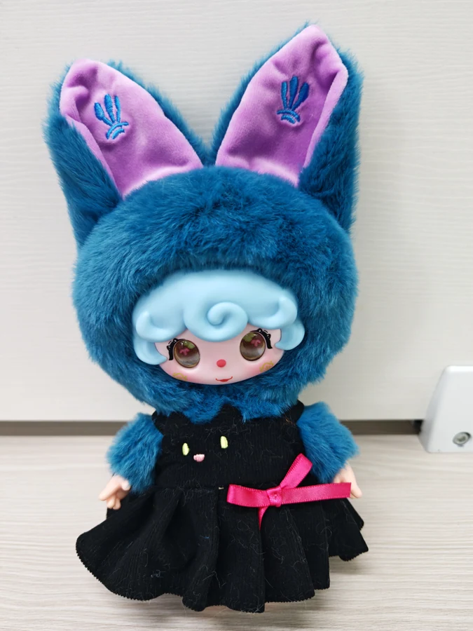 Costume plush — dark-blue bunny