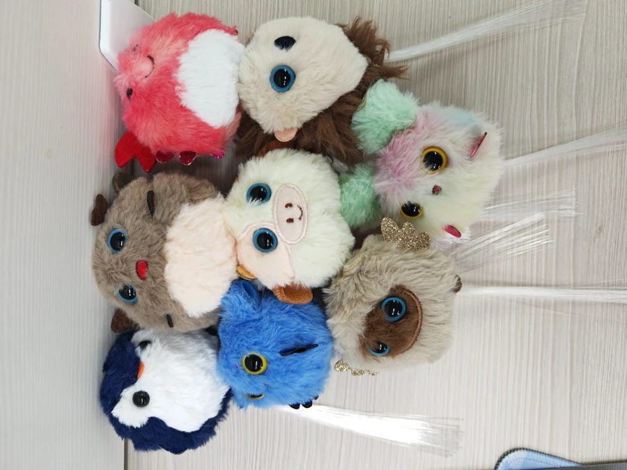 Plush hair accessory assortment